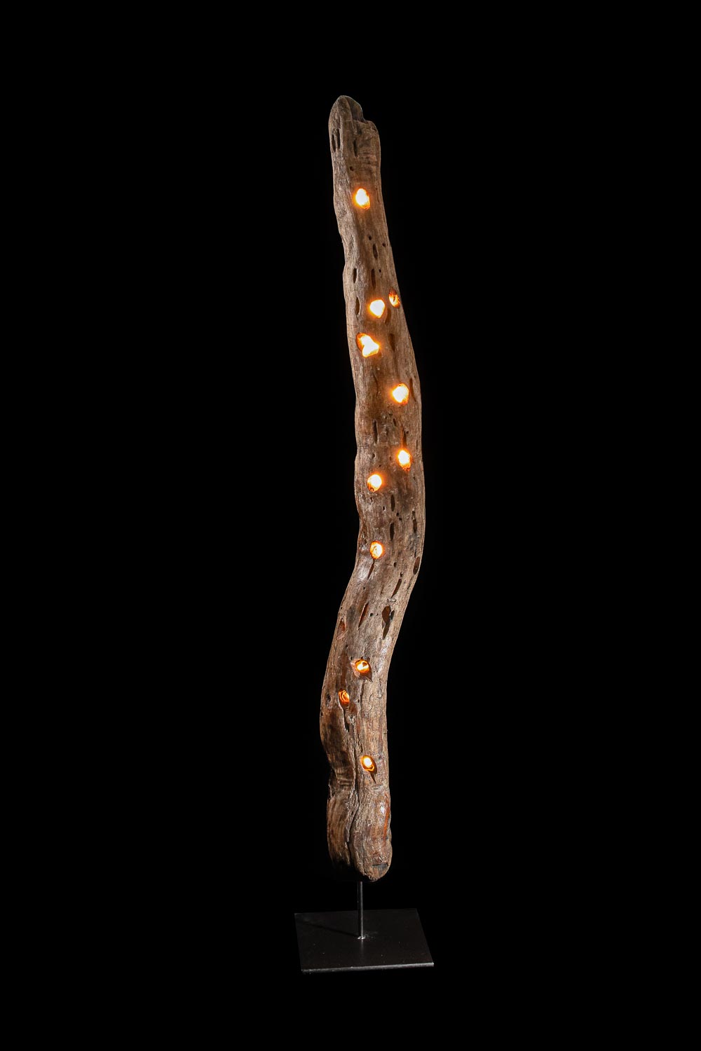 Lampe Didgeridoo Schwemmholz Design Buzay